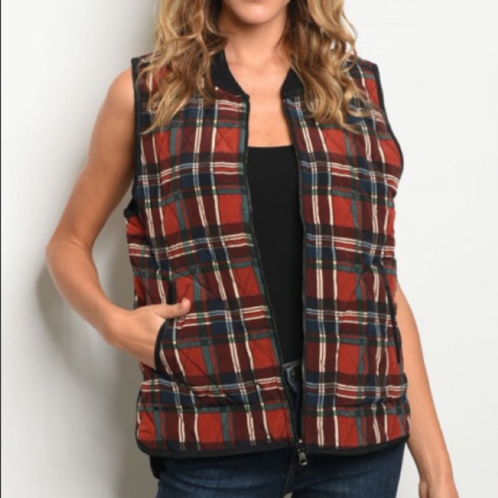 High Note checkers vest